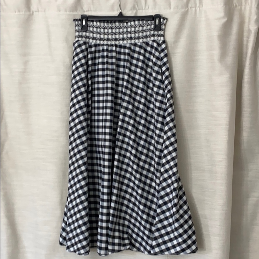 Checkered Skirt